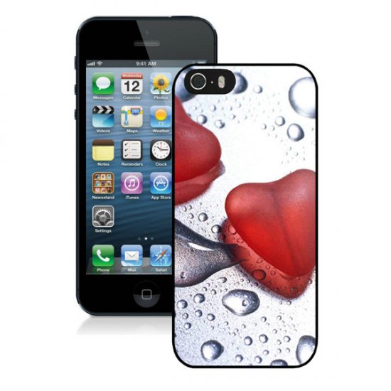 Valentine Heart Bead iPhone 5 5S Cases CAP - Click Image to Close